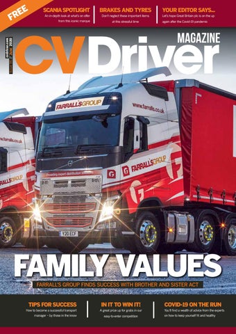 "CV Driver Magazine" publication cover image