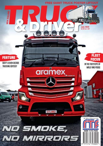 "NZ Truck & Driver July 2020" publication cover image