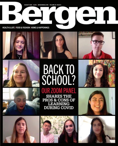 "Bergen Magazine August 2020" publication cover image