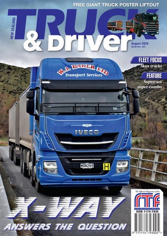 "NZ Truck & Driver July 2020" publication cover image