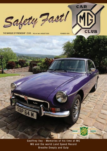 "Safety Fast! August 2020" publication cover image
