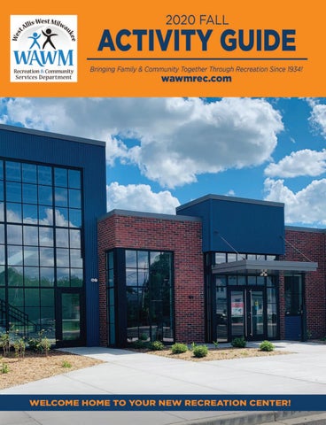 "WAWM RCS Department Fall 2020 Activity Guide" publication cover image