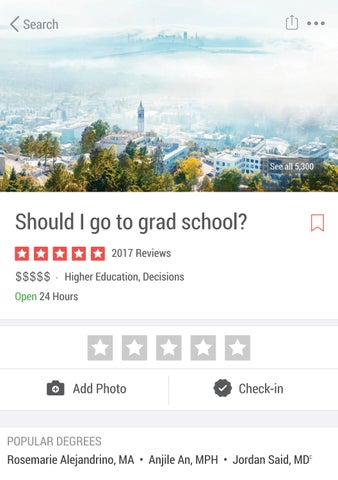 "Should I Go to Grad School?" publication cover image