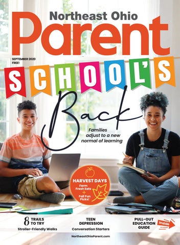 "Northeast Ohio Parent Magazine - September 2020  " publication cover image