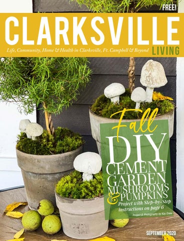 "Clarksville Living Magazine, September 2020" publication cover image