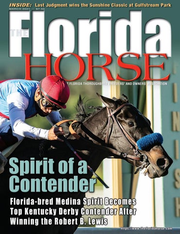 Cover of "The Florida Horse March 2021"