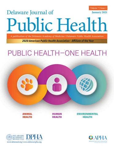 Cover of "Delaware Journal of Public Health - One Health"