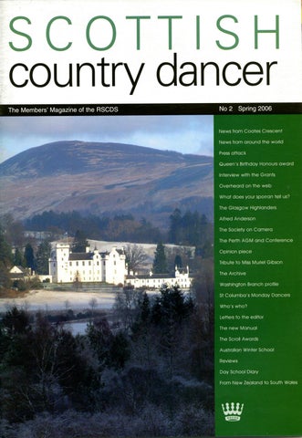 Cover of "Scottish Country Dancer Issue 2 April 2006"