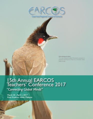 Cover of "EARCOS Teachers' Conference 2017"