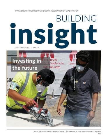 Cover of "September 2021 Building Insight  "