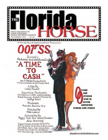 Cover of "The Florida Horse - November 2021"