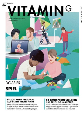 Cover of "Vitamin G Nr. 11/2021: Dossierthema «Spiel»"