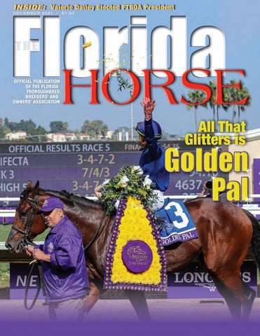 Cover of "The Florida Horse December 2021"