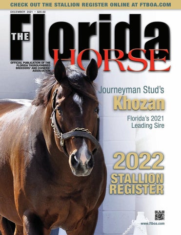 Cover of "Florida Horse 2022 Stallion Register"