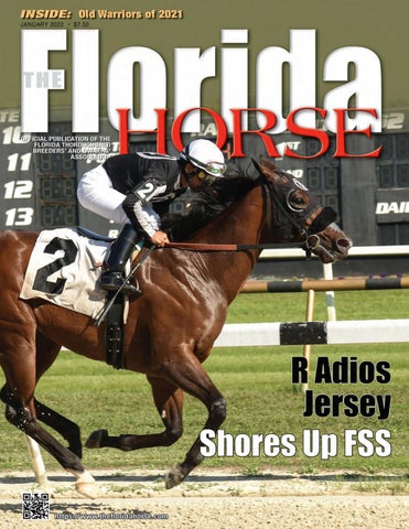 Cover of "The Florida Horse January 2022"