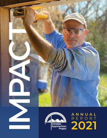 Cover of "2021 Christian Appalachian Project Annual Report"