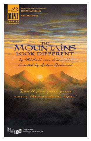 "The Mountains Look Different Program " publication cover image