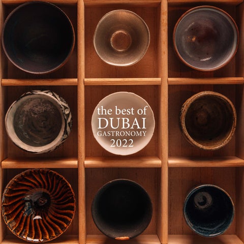 Cover of "2022 THE BEST OF DUBAI GASTRONOMY"