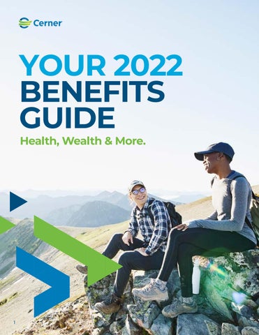 Cover of "2022 United States Cerner Benefits Brochure"