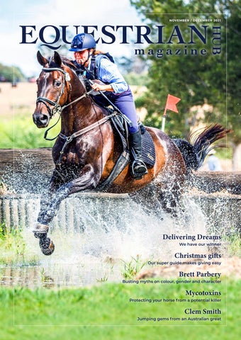 Cover of "Equestrian Hub Magazine November December 2021"