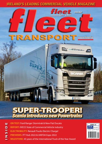 Cover of "Fleet Transport April 2022"