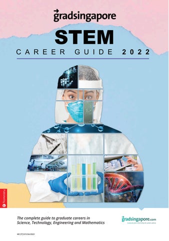 Cover of "gradsingapore STEM Career Guide 2022"
