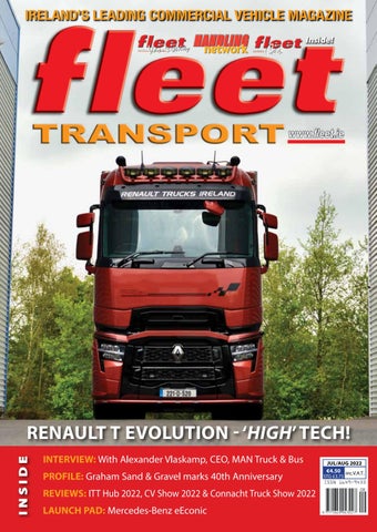 Cover of "Fleet Transport July August 2022"