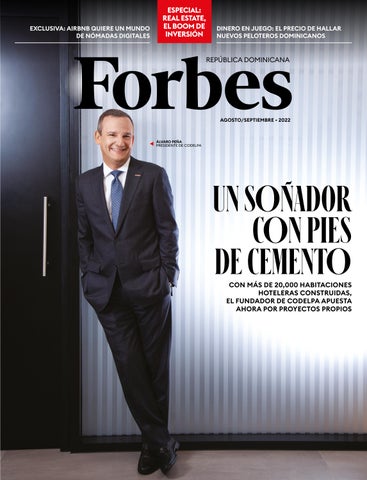 Cover of "Forbes Republica Dominicana | Agosto - Septiembre 2022"