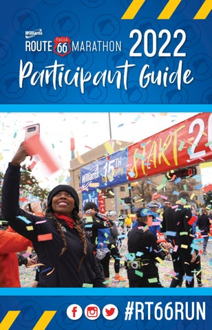 Cover of "2022 Williams Route 66 Marathon Participant Guide"