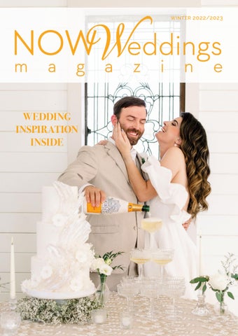 Cover of "NOW Weddings Magazine Winter 2022-2023"