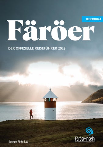 Cover of "FÄRÖER - REISEFÜHRER 2023"