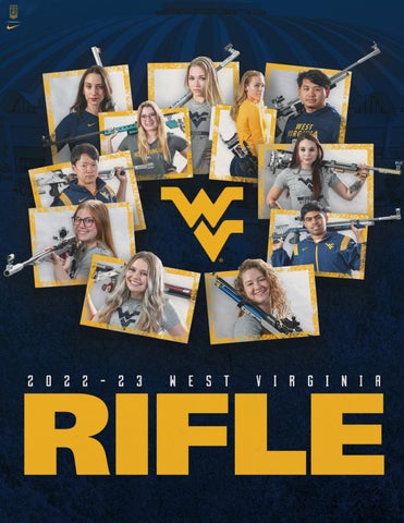 Cover of "2022-23 West Virignia University Rifle Guide"