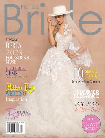 Cover of "Florida Bride Magazine  - Winter/Spring 2023"