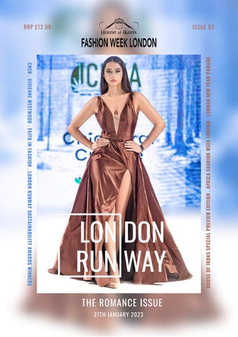 Cover of "London Runway Issue 82 - The Romance Issue"