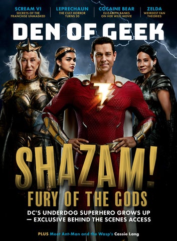 Cover of "Den of Geek Magazine Issue 9 - Shazam: Fury of the Gods"