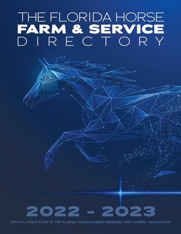 Cover of "The Florida Horse - June/July 2022 Farm & Service Directory"