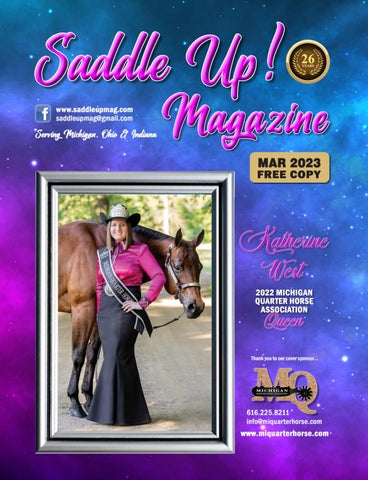 Cover of "March 2023 Saddle Up! Magazine"