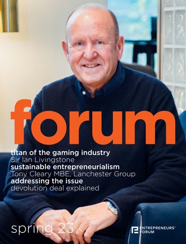 Cover of "Forum - Spring 23"