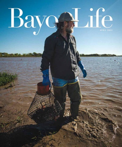 "BayouLife Magazine April 23" publication cover image