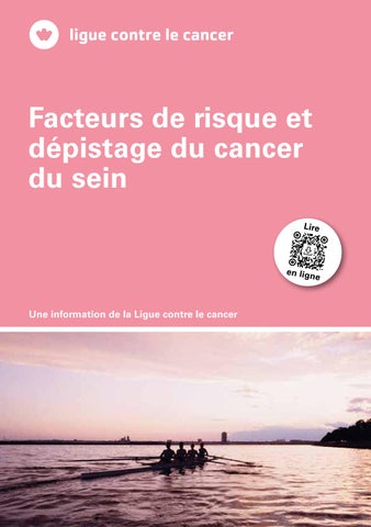 Cover of "Facteurs de risque et dépistage du cancer du sein"