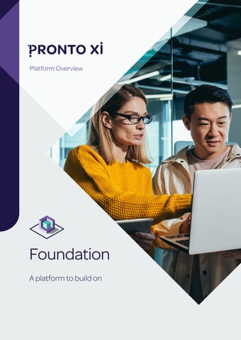 Cover of "Pronto Xi Foundation"
