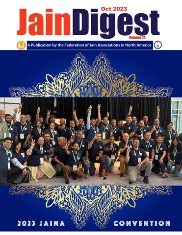 Cover of "Jain Digest October 2023"