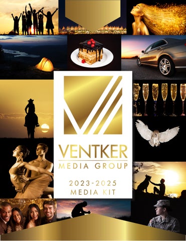 "Ventker Media Group Media Kit 2023-2025" publication cover image