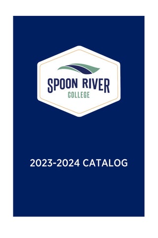 Cover of "Spoon River College 2023-2024 Catalog"