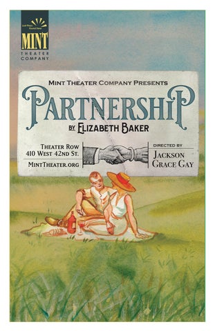 "Program for Partnership by Elizabeth Baker" publication cover image