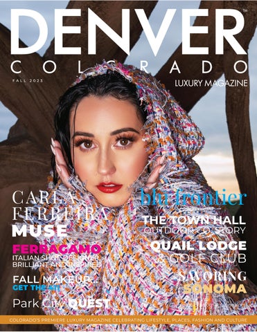 "Denver Colorado Luxury magazine Fall 2023" publication cover image