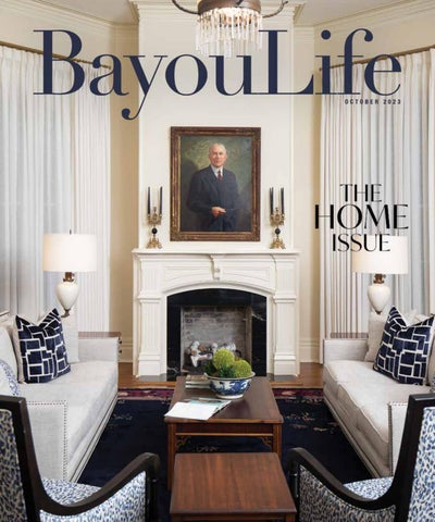 "BayouLife Magazine October 23" publication cover image