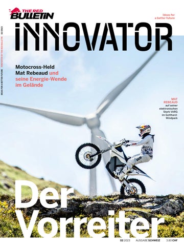 "The Red Bulletin INNOVATOR CD 02/23" publication cover image