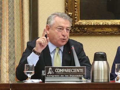 José Antonio Sánchez, en una imagen de archivo de una comparecencia parlamentaria de 2018.