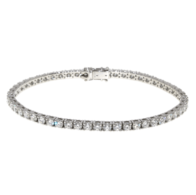 Penelope Ashford Tennis Bracelet 14K White Gold 52 Diamonds